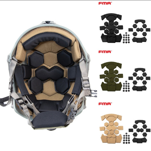 FMA "Yunlin" Super Comfortable Dual Layer Memory Foam Helmet Pad Cushion TB1478 - APEXTAC GEAR