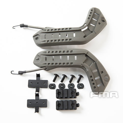 FMA ARC Helmet Rail Kit for OPS FAST Helmet - FG Green (TB291) - APEXTAC GEAR