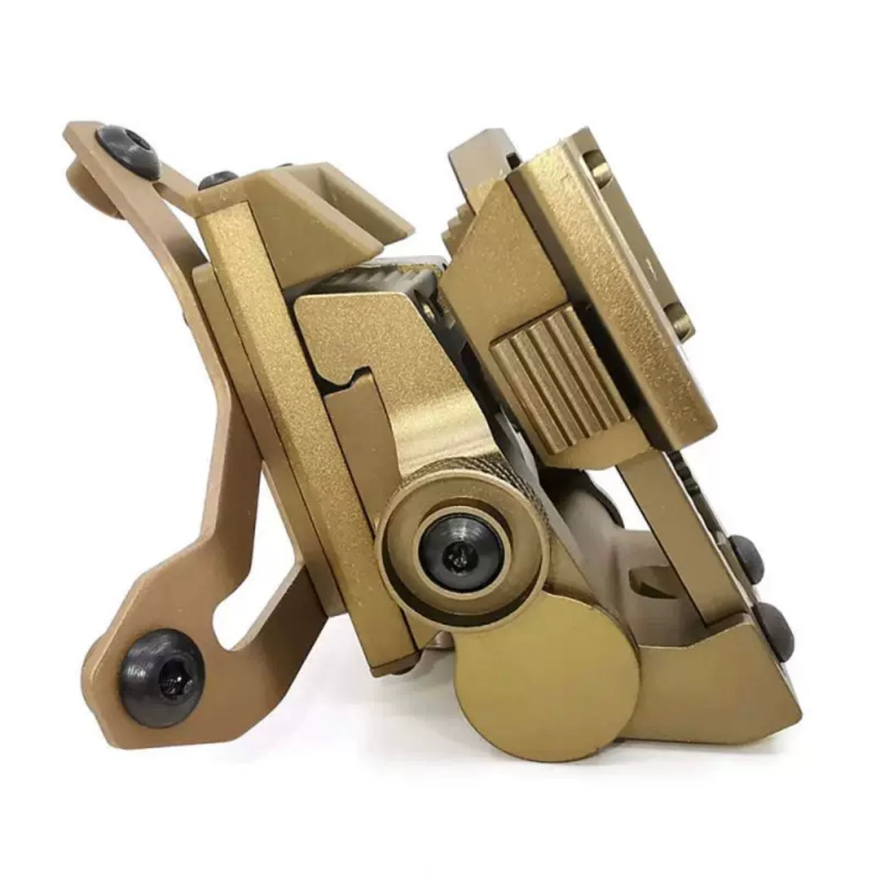 SOTAC GEAR L2G05 Low Profile NVG Helmet Mount with Shroud - TAN - APEXTAC GEAR