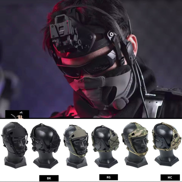 dm gear DM Gear GANGGU NVG Device Frame Head Harness for NVG Action Cam