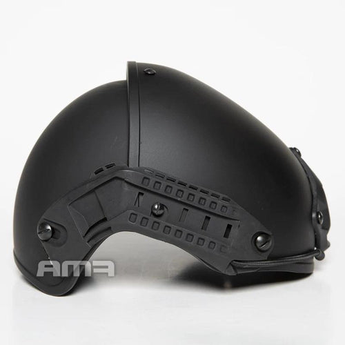 FMA AF Style Protective Tactical Helmet - BLACK - APEXTAC GEAR