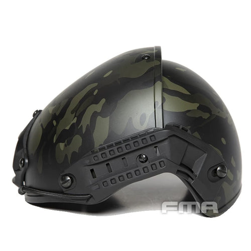 FMA AF Style Protective Tactical Helmet - MCBK - APEXTAC GEAR