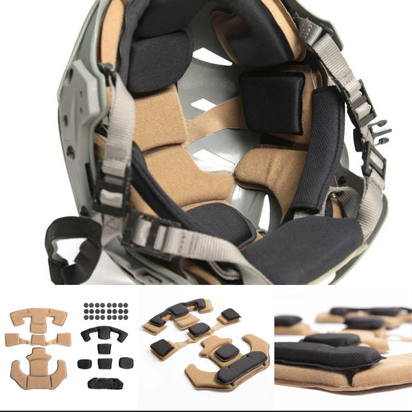 bike helmet padding foam FMA EX Helmet Upgrade Version Memory Foam Pad (TB1023)– APEXTAC GEAR