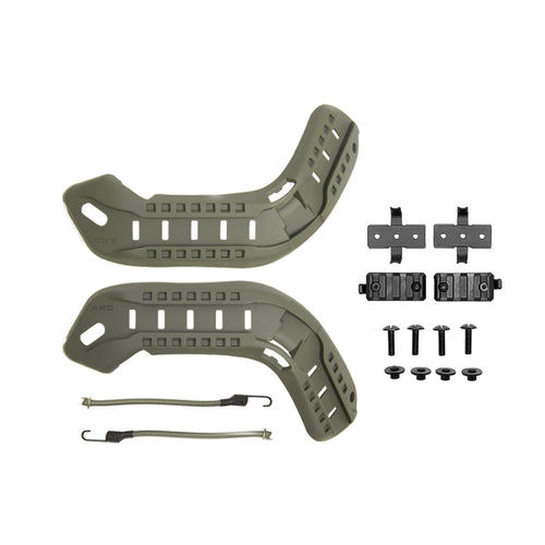 FMA ARC Helmet Rail Kit for MICH Helmet - FG Green (TB925) - APEXTAC GEAR