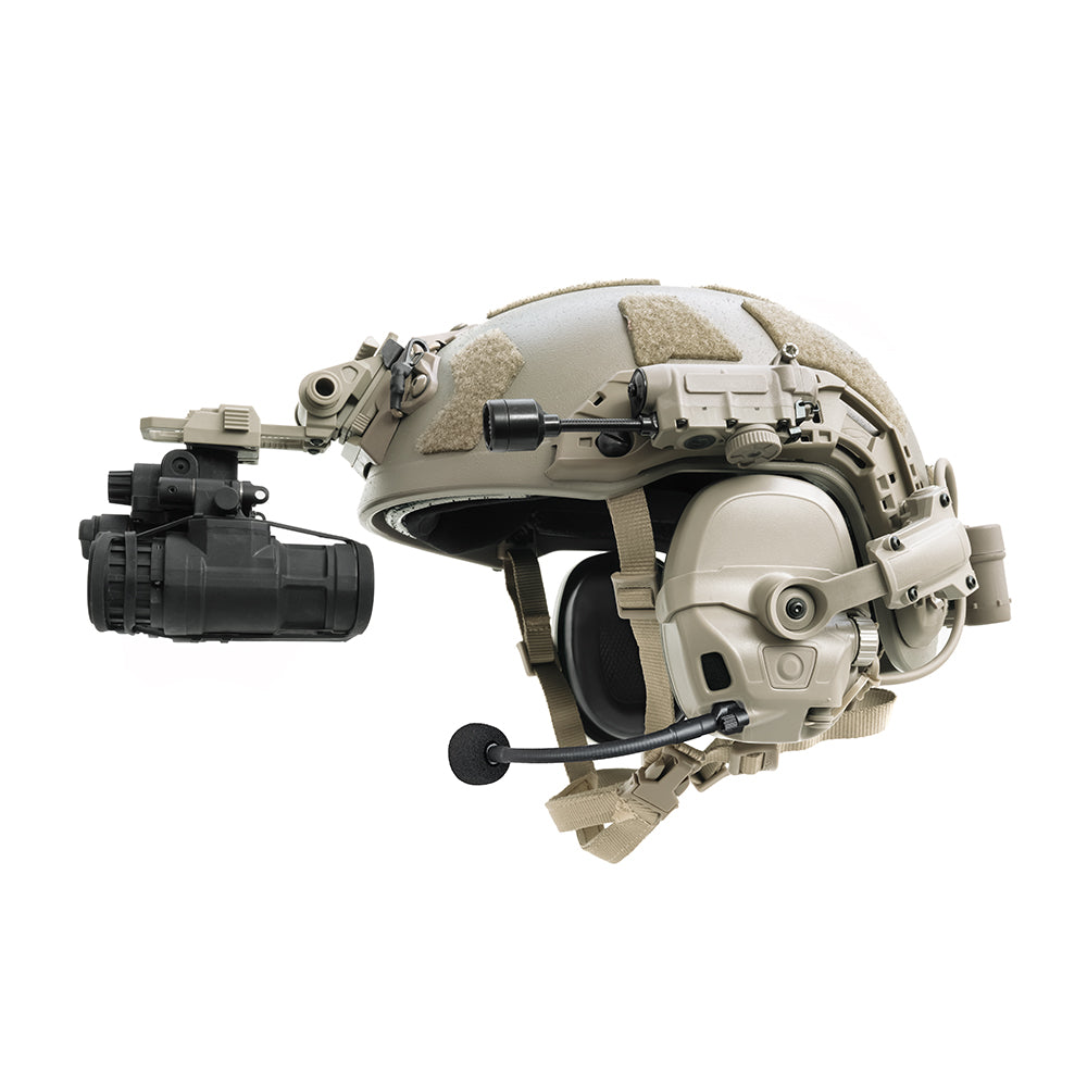 FCS AMP Pro Tactical Noise-Canceling Headset (2026 Edition) - BLACK
