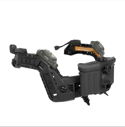 FMA LINK-RAIL Helmet Integrated Power Supply System TB1502 - BLACK