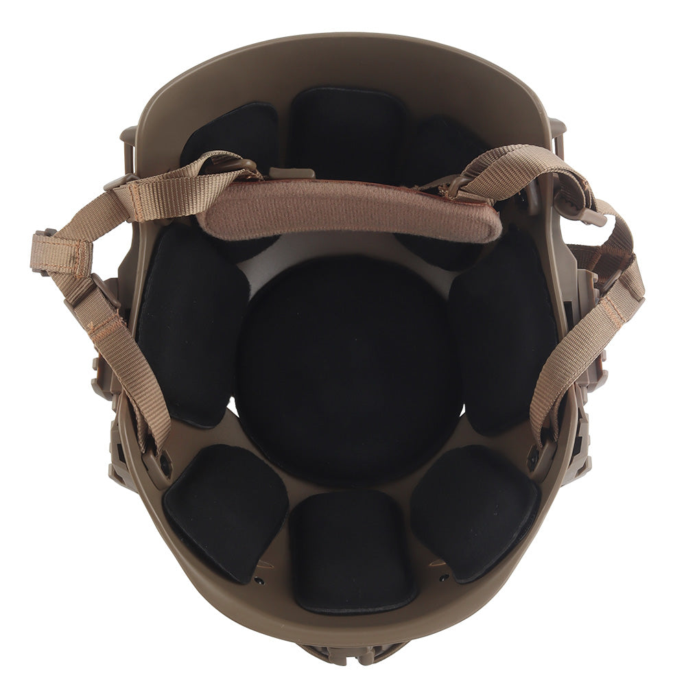 WOSPORT Wendy 3.0 Training Helmet (Standard Version) (HL-102-E) - TAN - APEXTAC GEAR