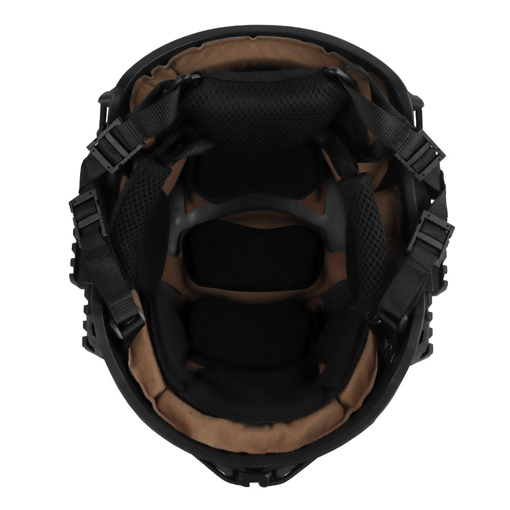 WOSPORT WENDY 3.0 Thick Helmet (HL-103) - BLACK - APEXTAC GEAR