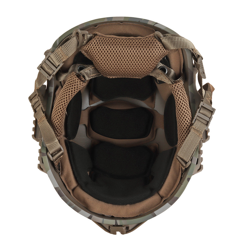 WOSPORT WENDY 3.0 Thick Helmet (HL-103) - MC Camo - APEXTAC GEAR