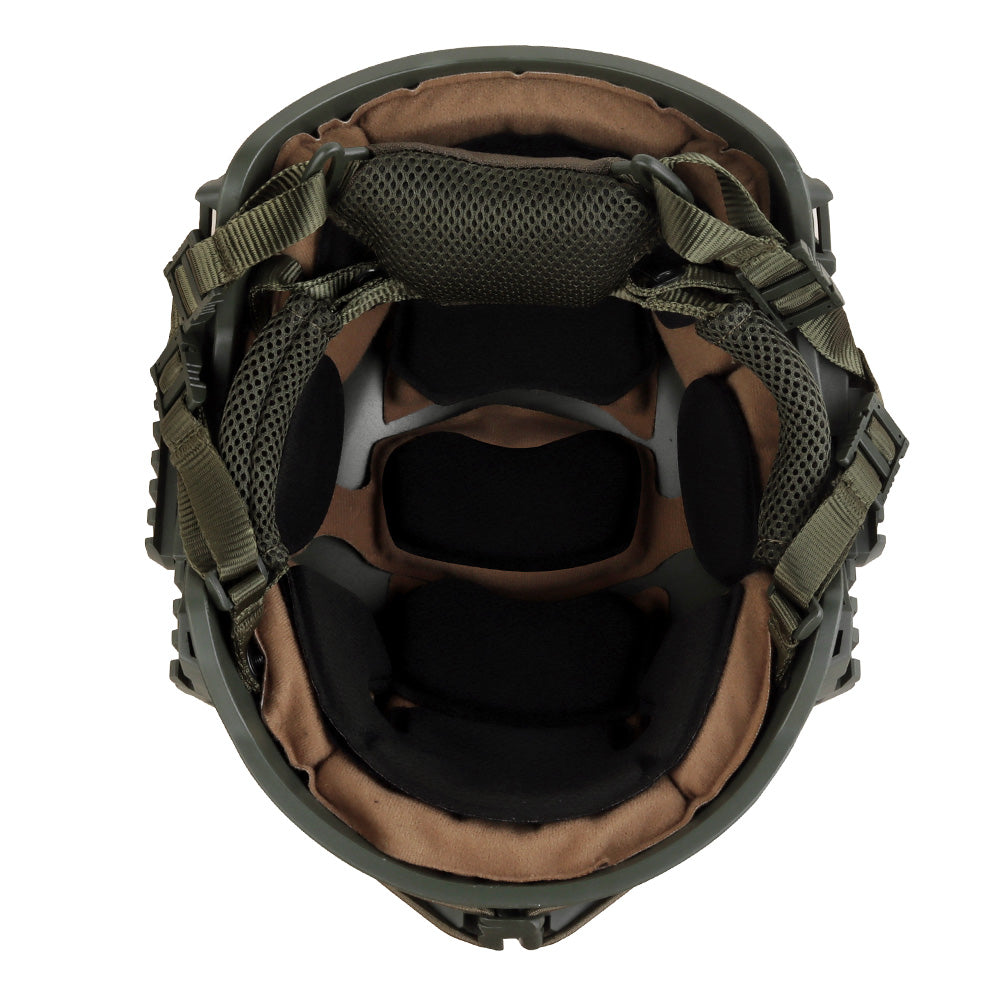 WOSPORT WENDY 3.0 Thick Helmet (HL-103) - GREEN - APEXTAC GEAR
