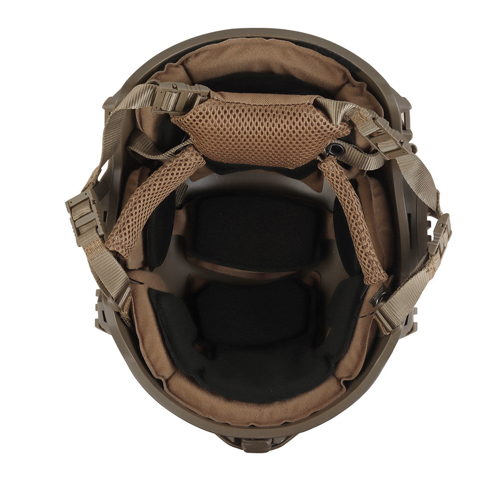 WOSPORT WENDY 3.0 Thick Helmet (HL-103) - TAN - APEXTAC GEAR