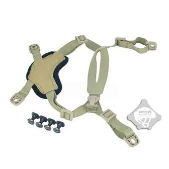FMA ACH HEAD-LOC X-NAPE Helmet Suspension System - DE (TB956) - APEXTAC GEAR