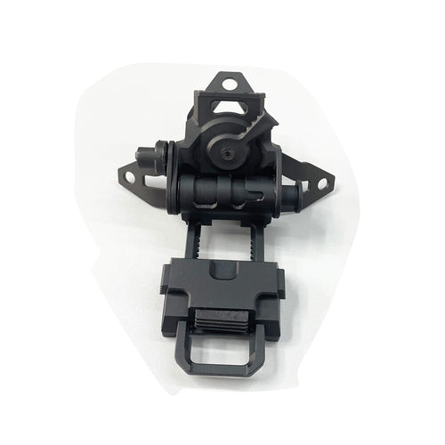 SOTAC L4G69 CNC Metal Low Profile NVG Helmet Mount - BLACK