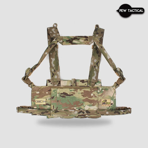 PEW TACTICAL GT RECCE RIG Chest Rig Airsoft (CR05) - APEXTAC GEAR