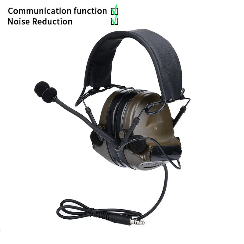 WADSN C2 Communication Headset with Noise Reduction (WZ041) - APEXTAC GEAR