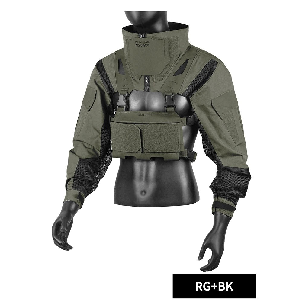 DM Gear Tactical Combat Uniform Jacket with Triple Mag Pouch (混迹 Hun Ji)(LX-1) - APEXTAC GEAR
