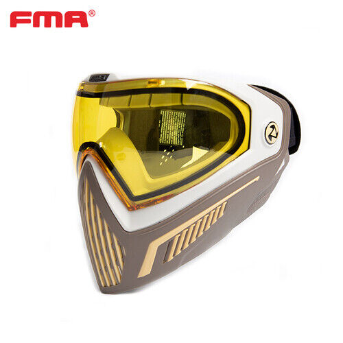 FMA F5 STORM GOGGLE MASK Paintball Airsoft Outdoor Sport - Yellow Lens (TB1688) - APEXTAC GEAR
