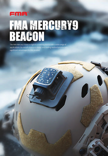 FMA Mercury9 Beacon Signal Light IR Strobe - TB1473 - APEXTAC GEAR