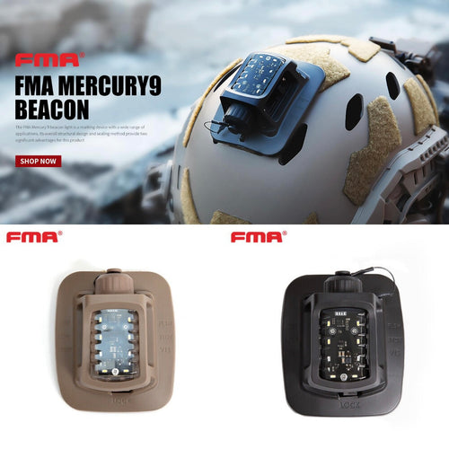 FMA Mercury9 Beacon Signal Light IR Strobe - TB1473 - APEXTAC GEAR