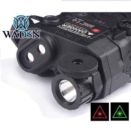 WADSN PEQ15 LA5-C UHP Integrated Dual Color Laser / Light Device - BLACK (WEX450) - APEXTAC GEAR