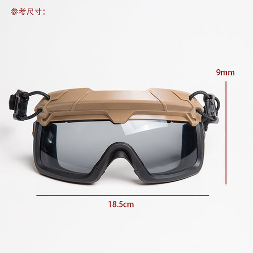 FMA Tactical Helmet Dedicated Split Anti-fog Goggles (Clear Lense) TB1333 - APEXTAC GEAR