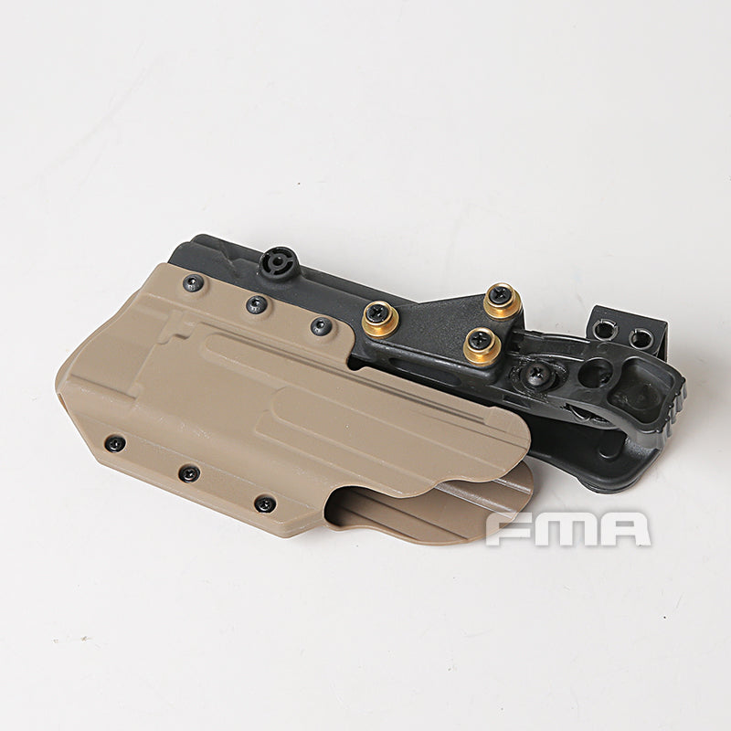 FMA G-CODE SOC RIG Holster For G17 w/DBAL - TAN (TB1374) - APEXTAC GEAR