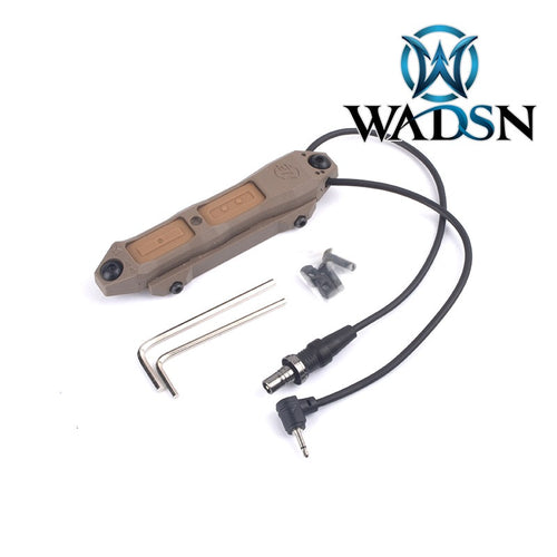 WADSN AUGMENTED Dual Remote Pressure Pad Switch for Surefire / PEQ - TAN (WNE04040) - APEXTAC GEAR