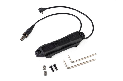 WADSN AUGMENTED Dual Remote Pressure Pad Switch for Surefire / PEQ - BLACK (WNE04040) - APEXTAC GEAR