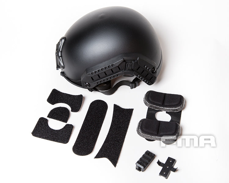 FMA Maritime Helmet Thick and Heavy Version - BLACK (TB1294) - APEXTAC GEAR