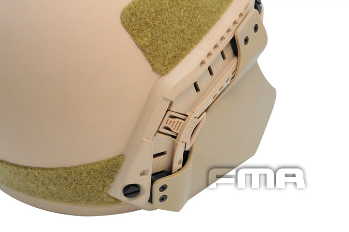 FMA Side Face Cover for ARC Helmet Rail - TAN (TB296) - APEXTAC GEAR