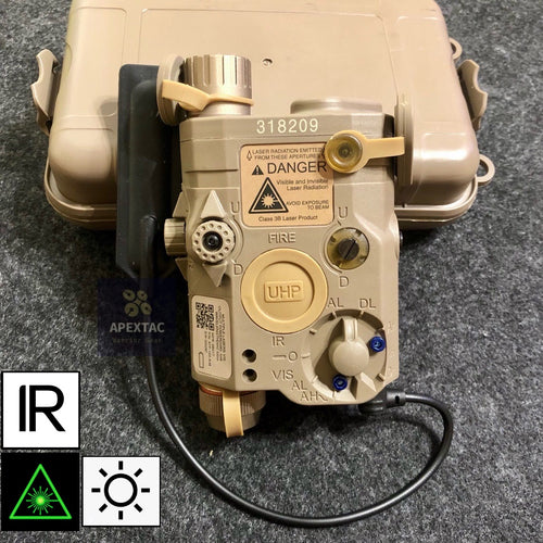 WADSN PEQ15 LA5-C UHP Integrated Green Laser IR Pointer / Light Device - TAN (WEX419) - APEXTAC GEAR