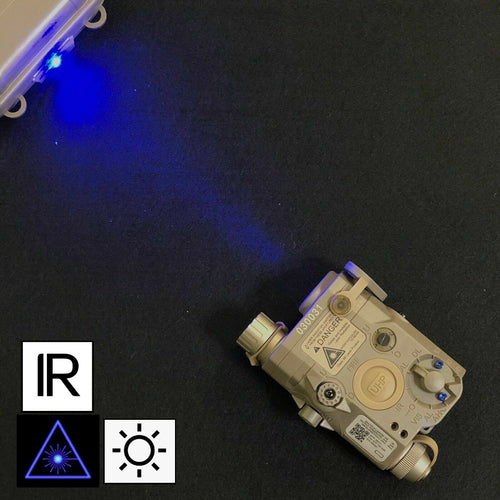 WADSN PEQ15 LA5-C UHP Integrated Blue Laser IR Pointer / Light Device - TAN (WEX557) - APEXTAC GEAR