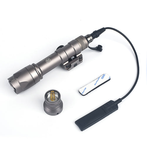 WADSN M600C Scout Light Rail Mount LED Flashlight Two Control Kit Version - TAN - APEXTAC GEAR