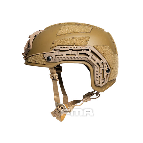 FMA Caiman Ballistic Style Airsoft Protective Helmet - DE (TB1383B) - APEXTAC GEAR