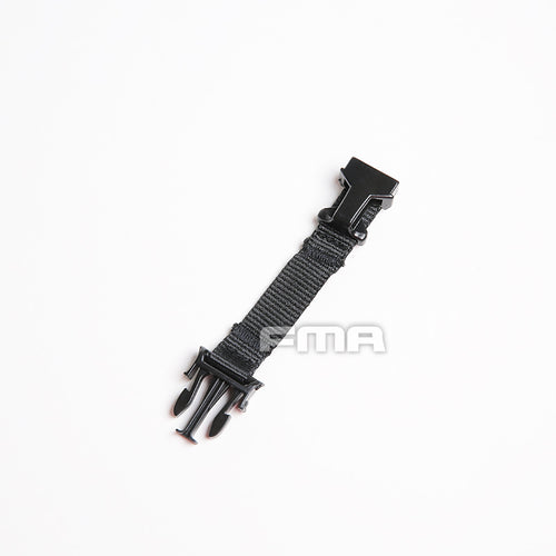 FMA Tactical Helmet Suspension Chin Extender Strap - BLACK (TB948) - APEXTAC GEAR