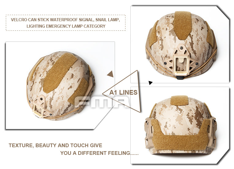 FMA TWF Tactical EXF Ballistic Helmet (L/XL) - AOR1 (TB1268A) - APEXTAC GEAR