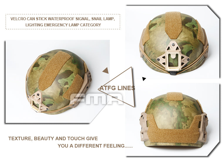 FMA TWF Tactical EXF Ballistic Helmet (L/XL) - ATACS-FG (TB1268A) - APEXTAC GEAR