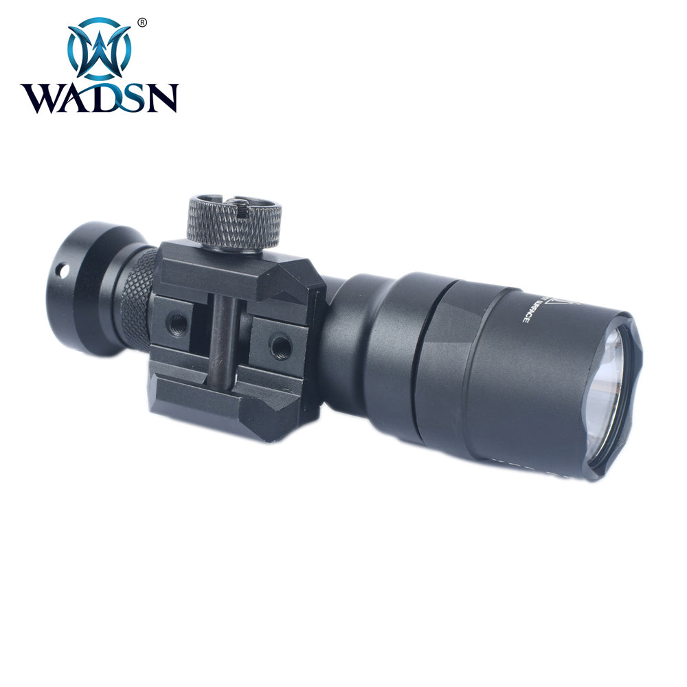 WADSN M300SF Single Fuel SCOUT LIGHT with Two Control Kit Version - BLACK - APEXTAC GEAR