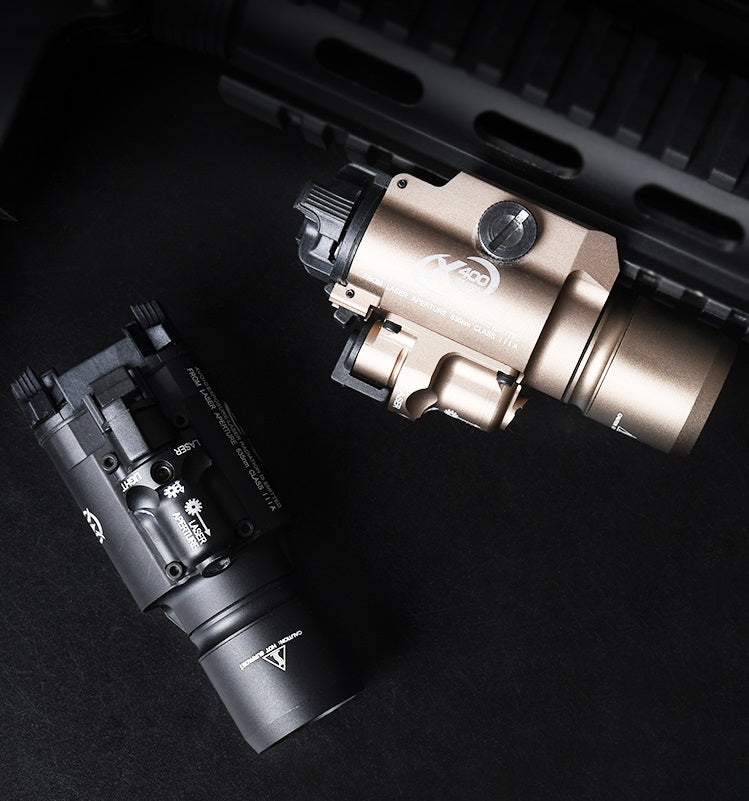 WADSN X400 Tactical LED Pistol Light w/ Red Laser - TAN (WD04005) - APEXTAC GEAR