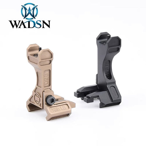 WADSN LEAF CNC Rail Mount Flip Back Up Sight for PEQ15 - APEXTAC GEAR
