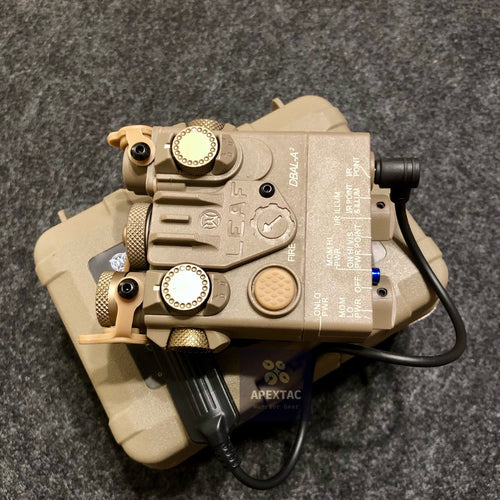 WADSN DBAL-A2 Integrated Blue Laser IR Pointer / Light Aimming Device - TAN - APEXTAC GEAR