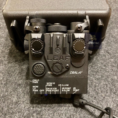 WADSN DBAL-A2 Integrated Blue Laser IR Pointer / Light Aimming Device - BLACK - APEXTAC GEAR