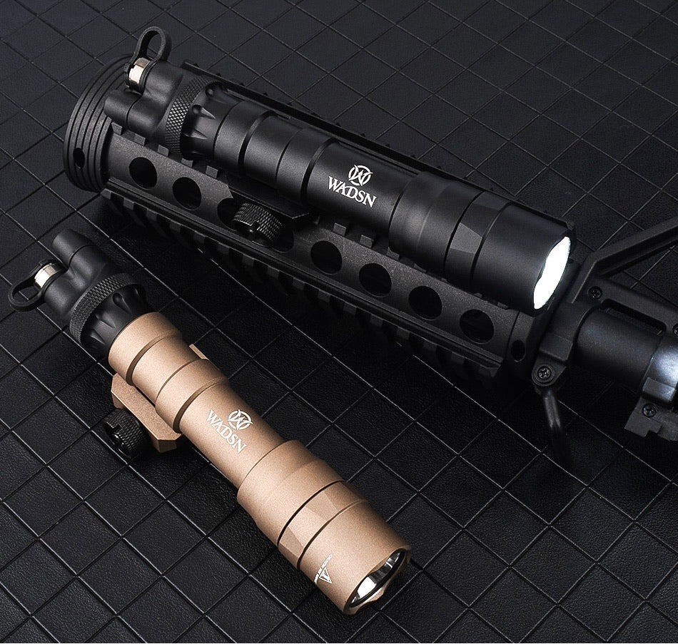 WADSN M600DF Dual Fuel Scout Light w/ SL07 Scout Dual Switch - BLACK (WD04019) - APEXTAC GEAR