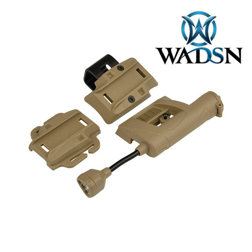 WADSN Charge MPLS Helmet Light Illumination Tool - TAN - APEXTAC GEAR