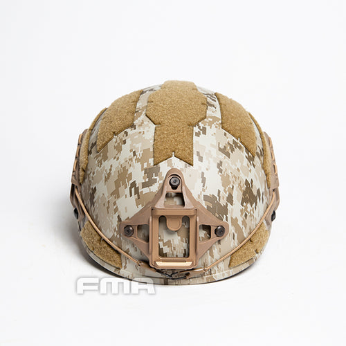 FMA Caiman Ballistic Style Airsoft Protective Helmet - AOR1 Camo (TB1383B) - APEXTAC GEAR