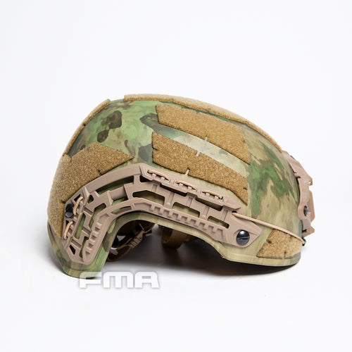 FMA Caiman Ballistic Style Airsoft Protective Helmet - ATACS-FG (TB1383B) - APEXTAC GEAR