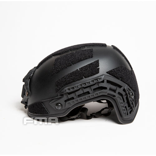 FMA Caiman Ballistic Style Airsoft Protective Helmet - BLACK (TB1383B) - APEXTAC GEAR