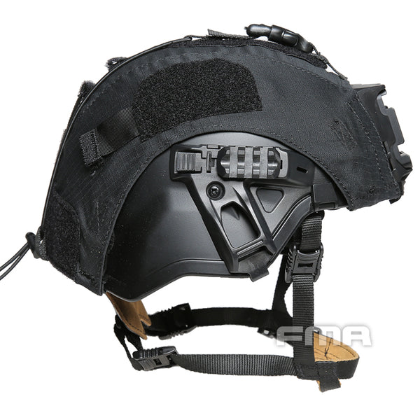 Casque Tactique FMA IHPS Système Intégré Protection Linceul Noir/multi-cam Neuf