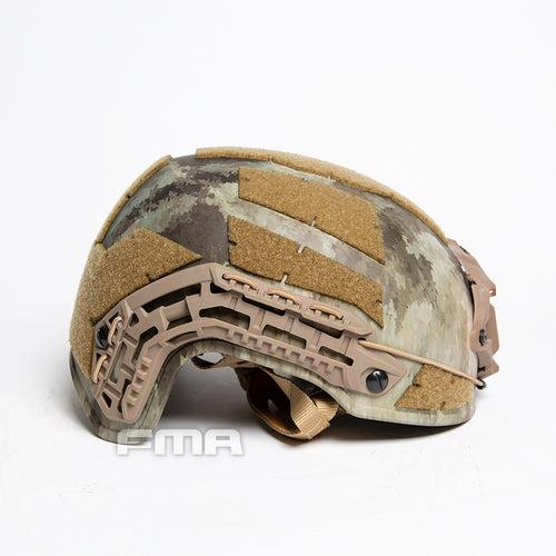 FMA Caiman Ballistic Style Airsoft Protective Helmet - ATACS Camo (TB1383B) - APEXTAC GEAR