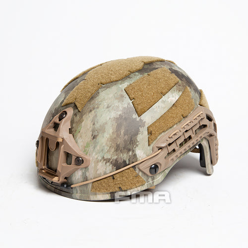 FMA Caiman Ballistic Style Airsoft Protective Helmet - ATACS Camo (TB1383B) - APEXTAC GEAR